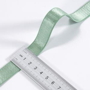 OEM ODM 18mm soft shiny side nylon spandex elastic band anti-slip plush