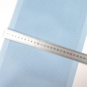 High density elasticity soft blue 230mm widening knit fabric elastic strap for