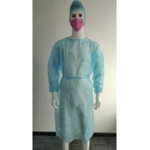 China Visit Gowns Waterproof Disposable Lab Coat scrub suits on sale