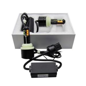 China LED yellow white 1156 7440 light turn on on sale