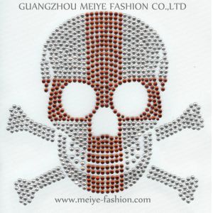 Heat transfer, Hot fix motif, Motif, Transfer, Rhinestone, Crystal