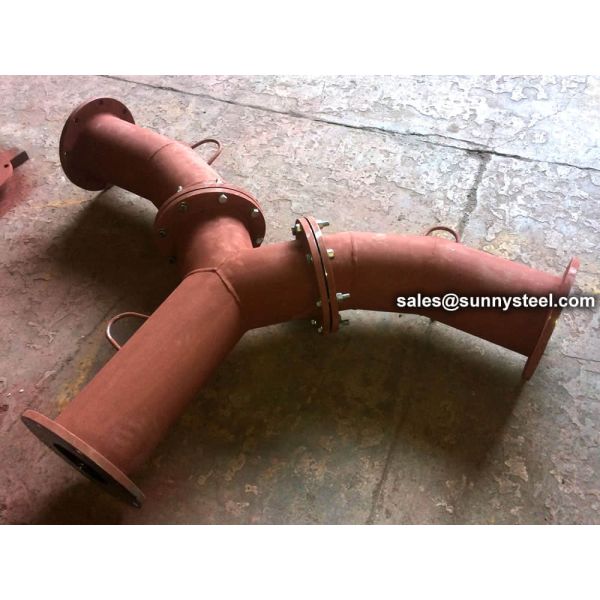 Buy Y-Piece Cast Basalt Pipe at wholesale prices