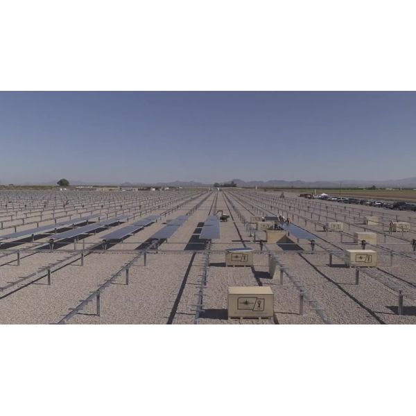 Buy 0.08 Kwh/d 4 M 82 M Automatic Sun Tracking System For Solar Panels One Axis Solar System at wholesale prices