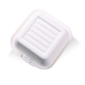 Takeaway box biodegradable disposable food container 600ML lunch box
