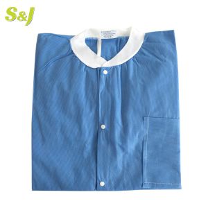 Rib Cuff Medical Disposable Sterile Isolation Gown AAMI Level 3