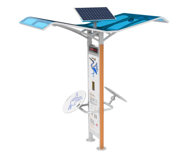 Buy Intelligent Wheel Trainer Outdoor Gym Equipment High Performance at wholesale prices