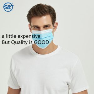 SJ OEM Disposable face maskss EN14683 high quality medical mask mascarillas