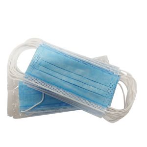 Fashion Dustproof Non-woven Medical Face Mask Full Protective Disposable White