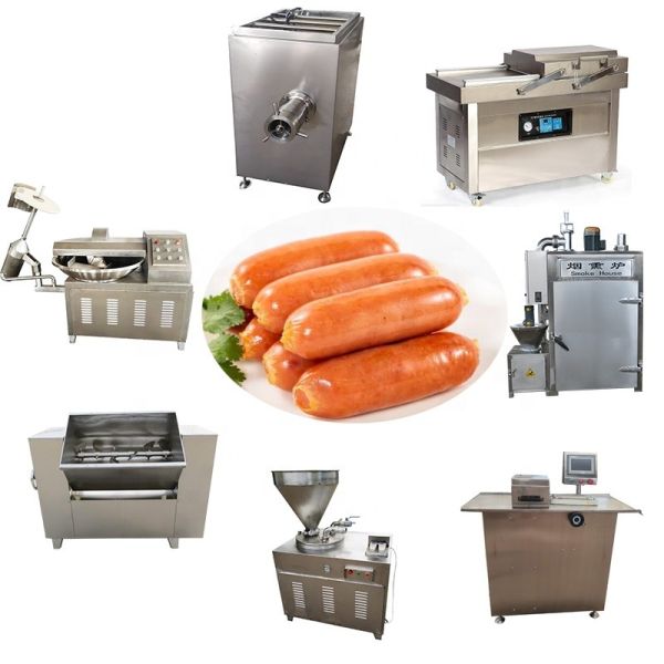 Commercial sausage making machine/Smoked meat sausage processing machine