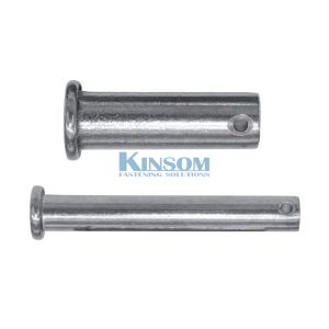 Quality Pin with hole solid rivets with flat head Q195 Q235 Steel zinc coating for sale
