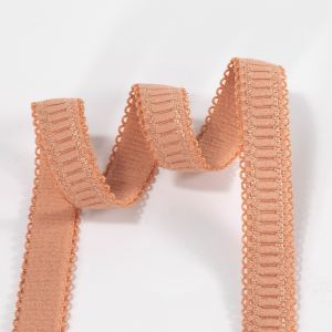 High quality nylon shiny stain bra elastic webbing strap elastic band for women