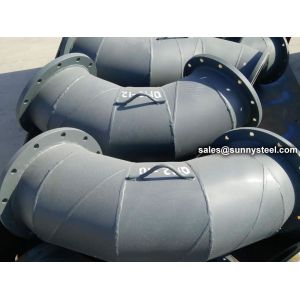 Quality Cast Basalt Lined Elbow for sale