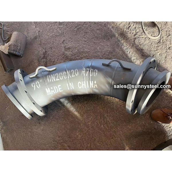 Buy Wear Resistant Cast Basalt Stone Lined Elbow at wholesale prices