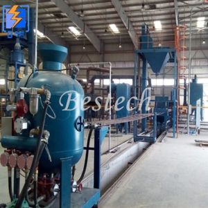 Steel Pipe Internal Surface Shot Blast Cleaning Machine