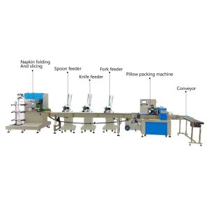 Festival Use Paper Knife Packing Making Machine with New Creation