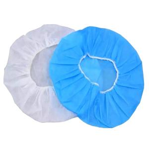 Ce Approved Round Medical Head Cap Non Woven Polypropylene Material
