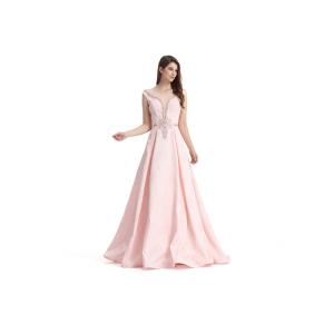 A - Line Evening Arabic Dresses , Pageant Arabic Style Wedding Dresses