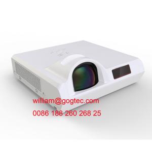 Short throw 3600 lumens native 1024*768 LCD multimedia projector 0.75m get 80 screen