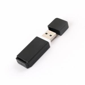 Customizable Black and White Rubber Oil USB Stick for Gift and Retail