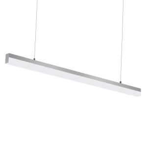Dimmable LED Linear Light Fixture 3 Sided ength Customized For Indoor Lighting