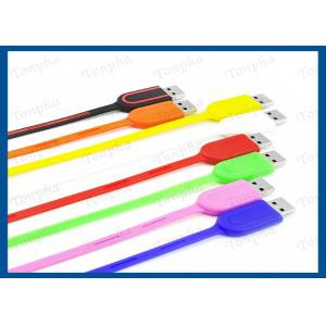Quality Promotional Thin Wristband Flash Drive Convenient Carrying Silicone Material for sale