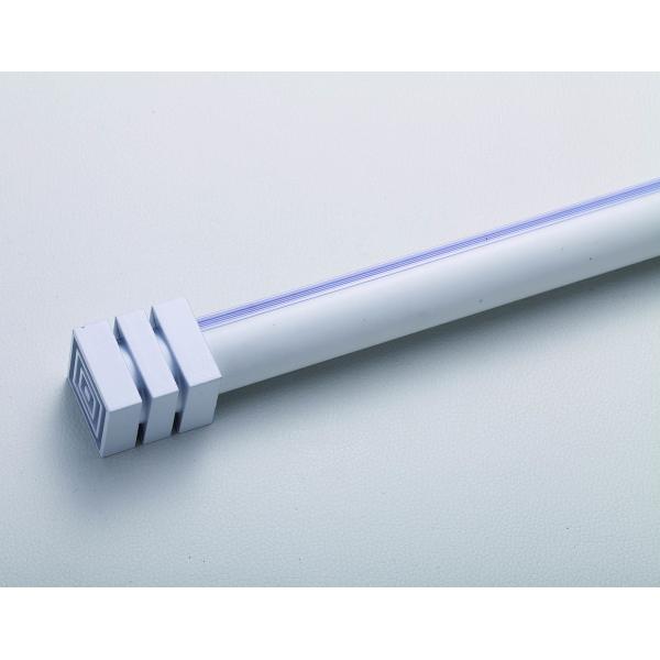 Buy aluminum material curtain rod with mute rings for home decoration at wholesale prices