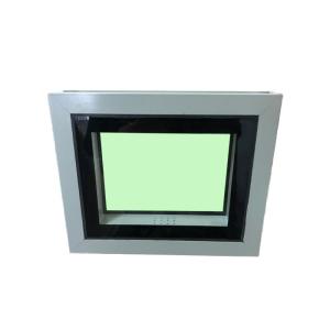 Double Layer Hollow Tempered Glass Width 1182mm Cleanroom Window