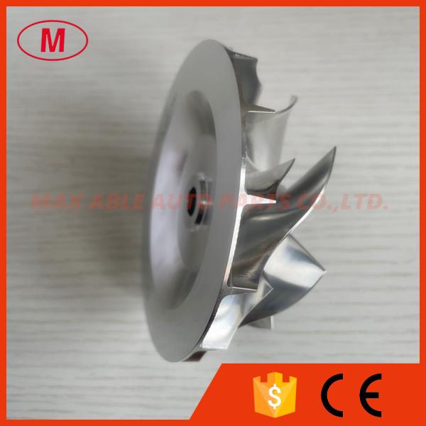 RHC9 80.00/100.mm 7+7 blades turbo milling/Aluminum 2618/billet compressor wheel