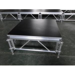 Catwalk Portable Stage Platforms / Aluminum Folding Stage With 18mm Plywood