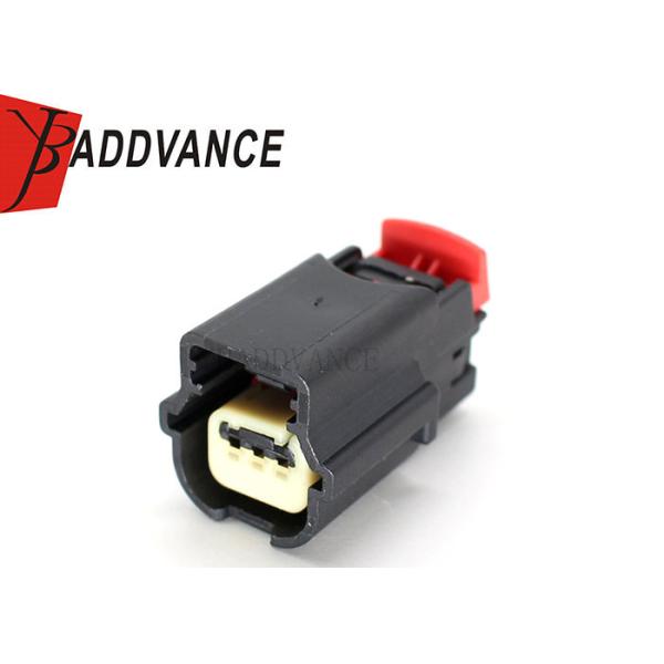 Buy 3 Pin Female Molex Connector MX64 31403-3700 , Straight 2.54 mm Pitch Connector at wholesale prices