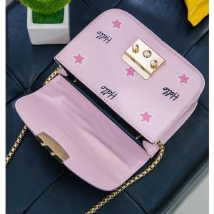 Packet 2016 new wave of female Korean chain bag shoulder bag diagonal package