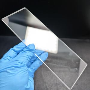 ​​Custom Sapphire Optical Window 222mm×74mm×4mm Wear Resistance for Infrared