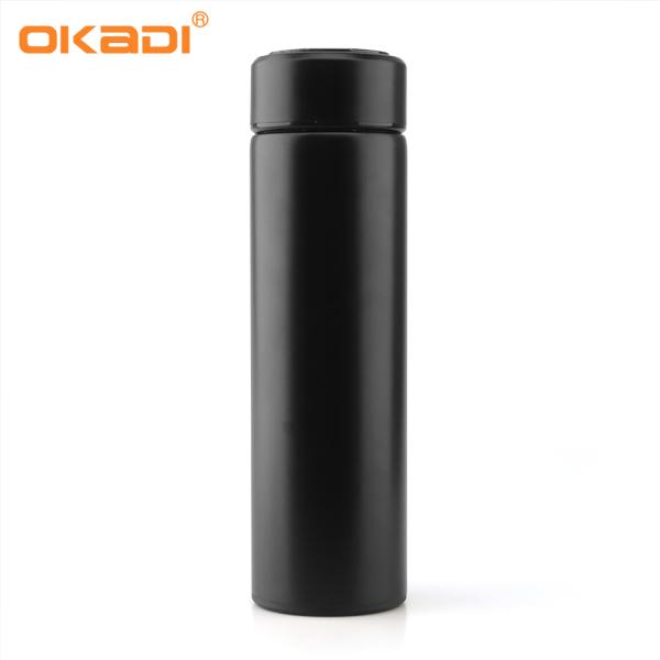 500ML Fahrenheit Smart SS304 Stainless Steel Double Insulated Vacuum Thermo Water Bottle With LED Temperature Display