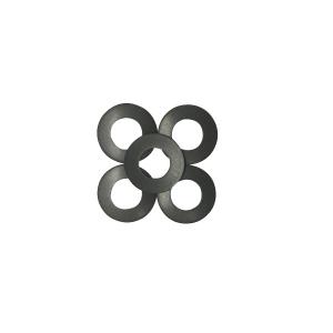 Carbon Filled PTFE Ring Gasket With Lubrication And Continuous Sintering