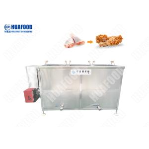 Snack Potato Chip Fryer Equipment , Restaurant Chicken Deep Fryer Machine
