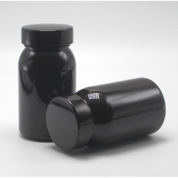 Food Grade Vitamin Dietary Nutritional Supplement Medicine Bottle 100cc PET Plastic with Screw Cap