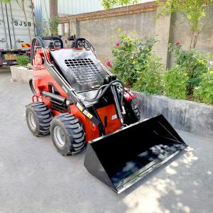 Quality Free Shipping Mini Skid Steer Loader Cheap Wheel Loader Minicargador Farm CE EPA Engine Compact Skid Steer Loaders for sale