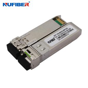 OEM 10G SFP+ Transceiver WDM 1270nm/1330nm 20km LC DOM 10G bidi 20km Compatible
