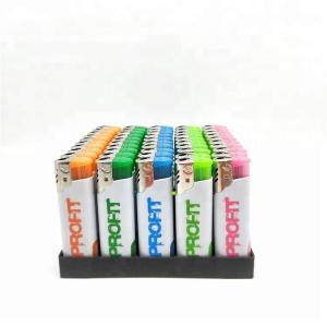 Customized Request Electronic Disposable Windproof Lighter with LED From