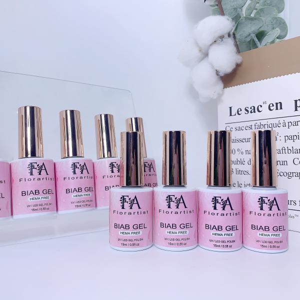 Non-toxic Hema Free UV Gel Builder in a Bottle Sheer Pink Quick Extension Building Gel for Nails Construction