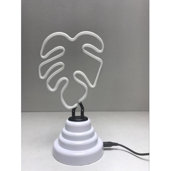 Fig Leaf 6.5 KGs Neon Light Desk Lamp Logo Signage Letters