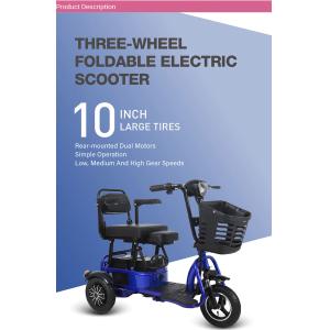 200W 500W Elderly Mobility Scooter 4 Wheel For Disabled