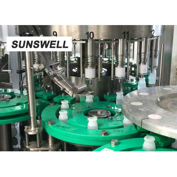 Sunswell Customized Bottle Shape Liquid Filling Machine With Aluminum Foil