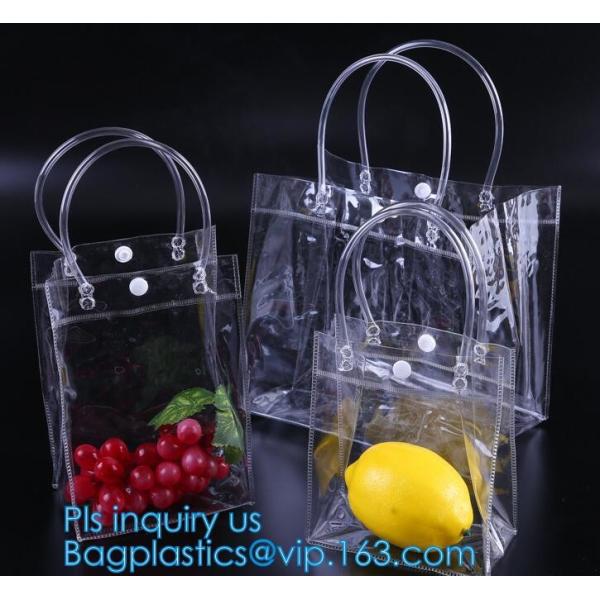 PVC beach Summer Clear Shoulder Bag DIY Transparent Clutch Tote Bag, Tote Handbags Shopping Shoulder Bags, jelly bags