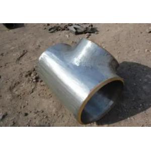 Quality Butt Fittings ASME/ANSI B16.9 Barred Tee ASTM/UNS N06601 8&quot;x 8 Sch40 ASTM/UNS N02200 for sale