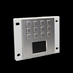 304 Stainless Steel IK07 Industrial Keyboard With Touchpad