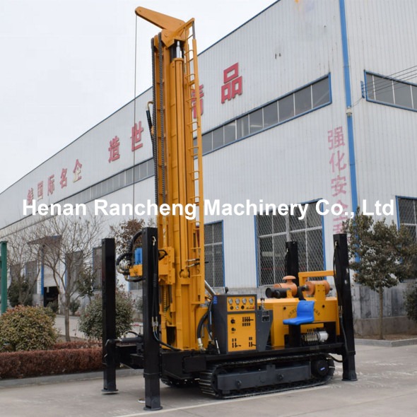 400m Full Hydraulic Water Well Drilling Rig Machine With 92KW Yuchai Engine