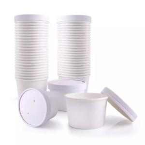 Wholesale Custom Restaurant Water Based Ink Biodegradable Disposable Paper Soup