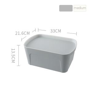 Good Quality Stackable Storage Box Stocked Plastic Storage Box Costume Color