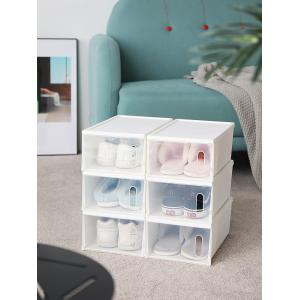 Acrylic Plastic Shoe Box Organizer Shoe Boxes Clear Plastic Stackable